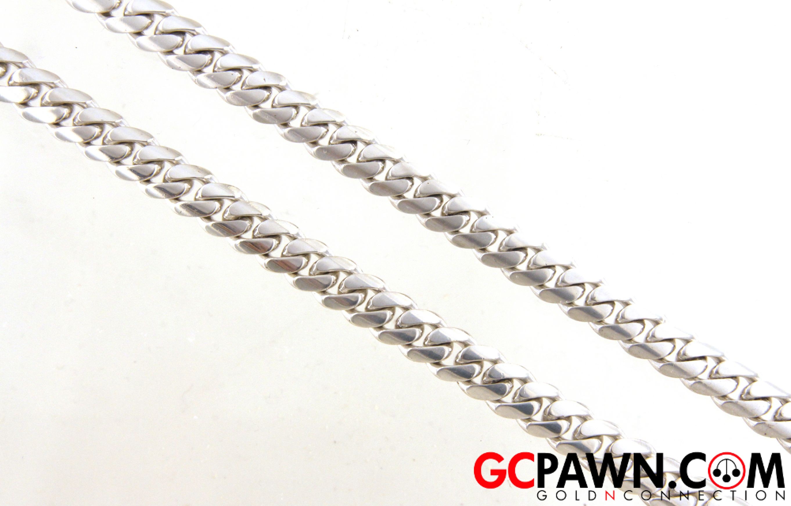 View product details for Men's Chain .950 Silver 
