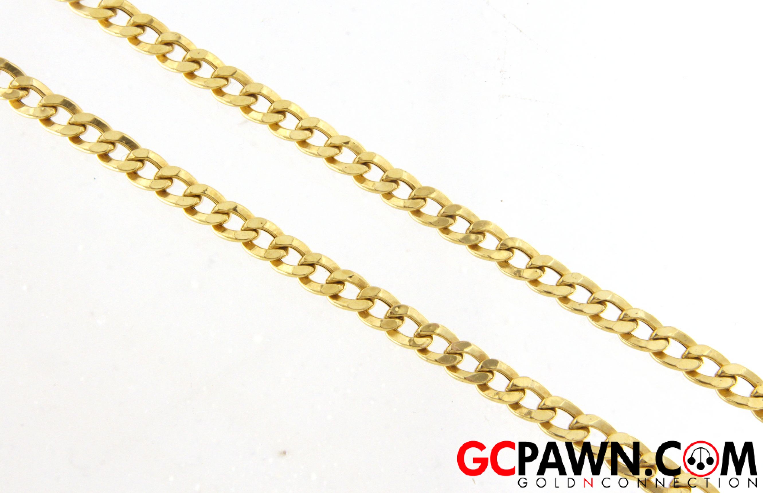 View product details for Unisex Chain 10kt Yellow Gold 
