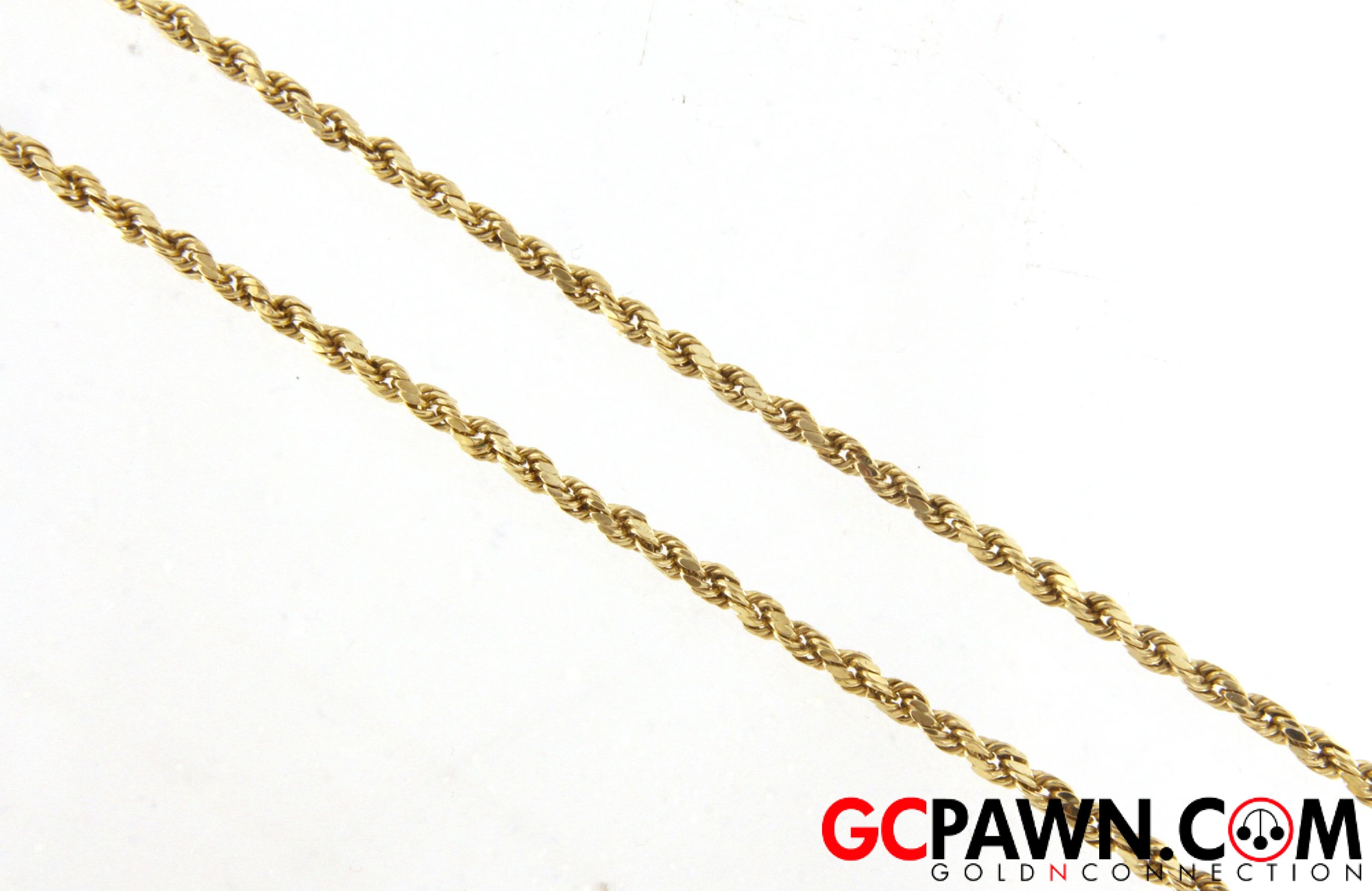 View product details for Unisex Chain 10kt Yellow Gold 
