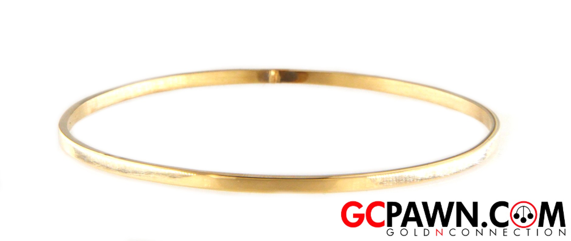 View product details for Women's Bangle 14kt Yellow Gold 