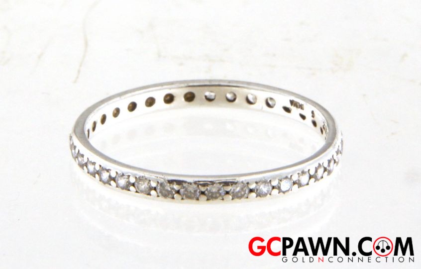 View product details for Unisex Eternity ring .925 Silver 