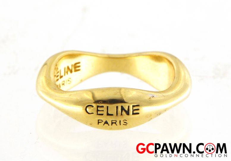 View product details for Celine Women's Fashion Ring .925 Gold Plated 