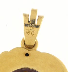 Women's Pendant 18kt Yellow Gold 