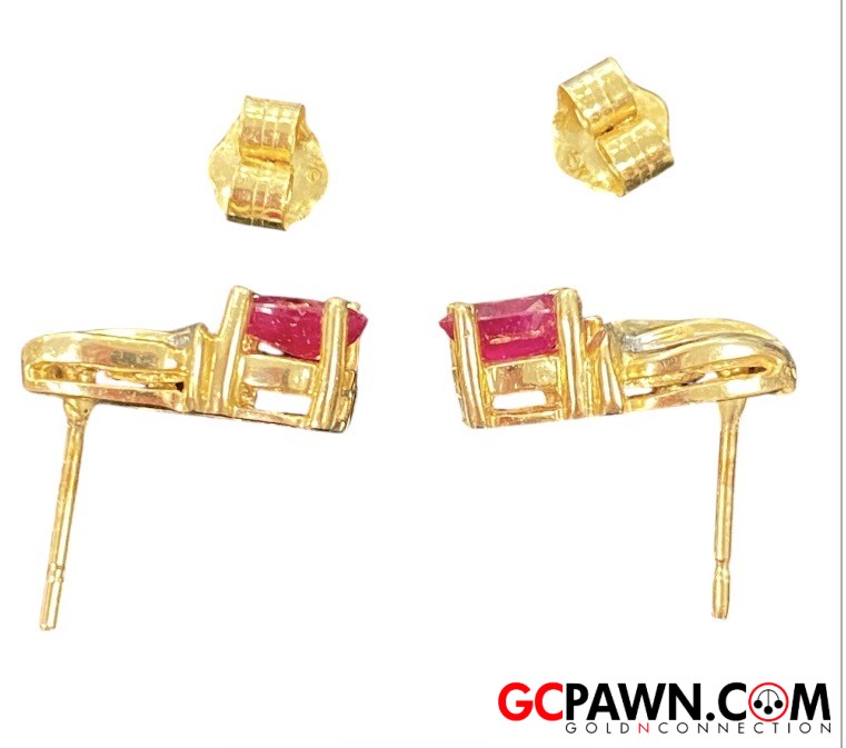 Women's Earrings 14kt Yellow Gold 