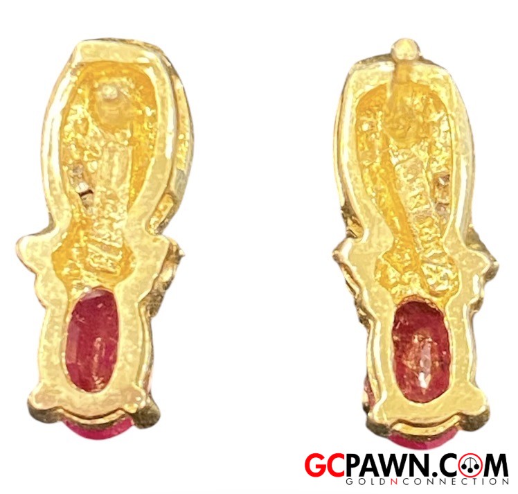 Women's Earrings 14kt Yellow Gold 