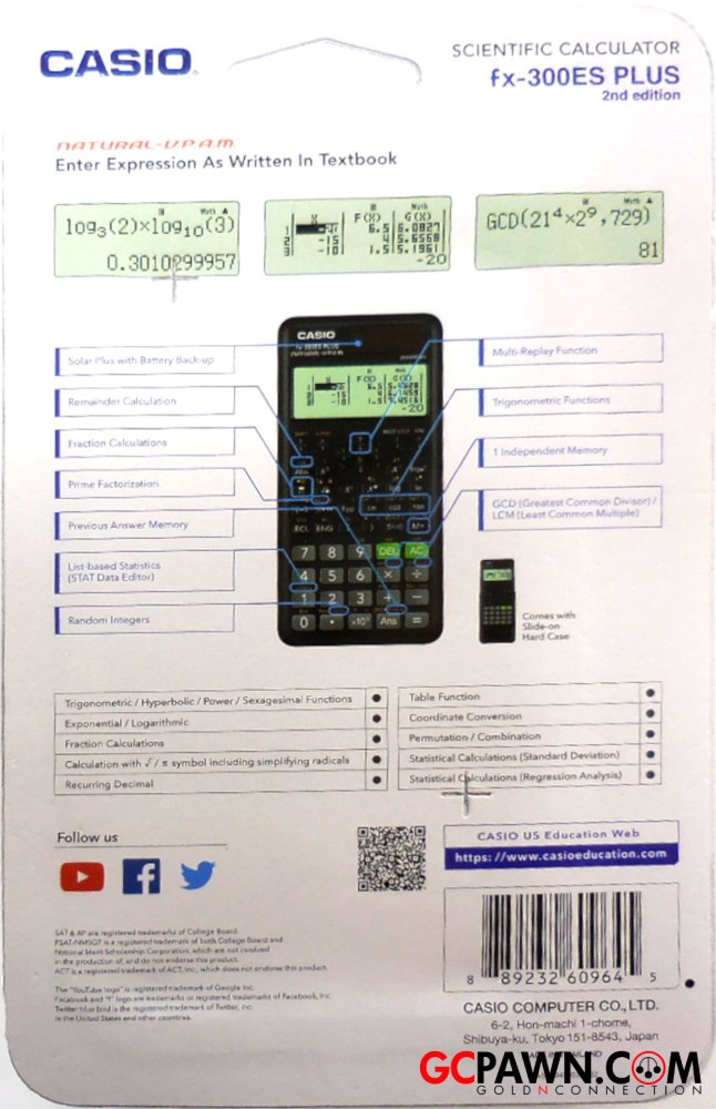 Casio Fx 300es Plus