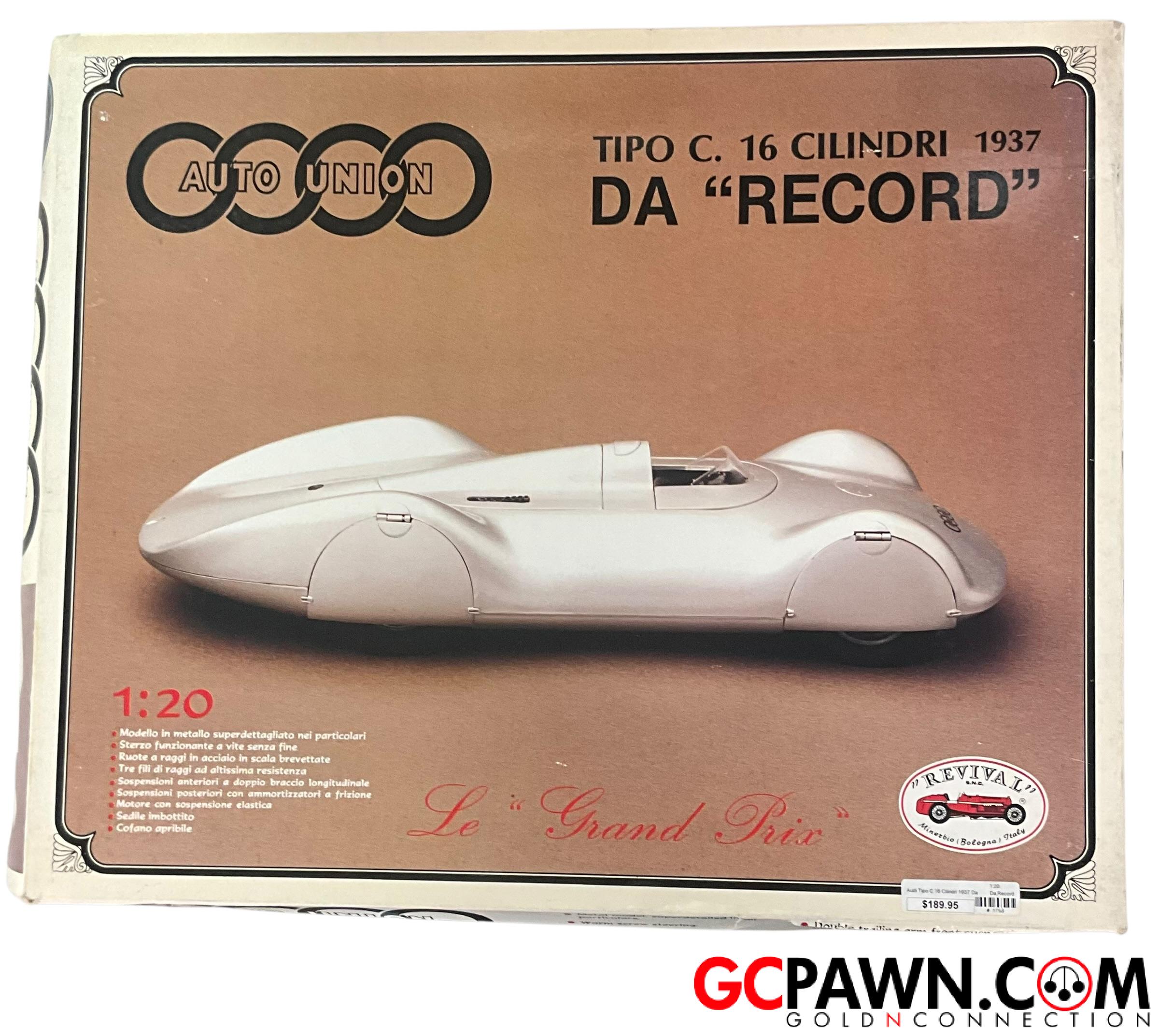 View product details for Revival - Model Car - Tipo C