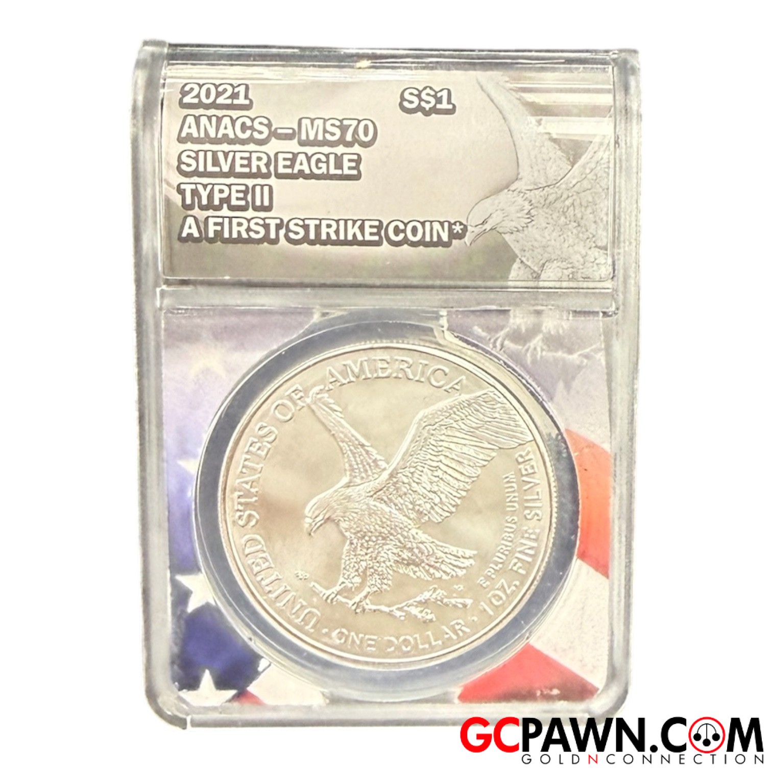 View product details for United States of America - Silver coin - $1